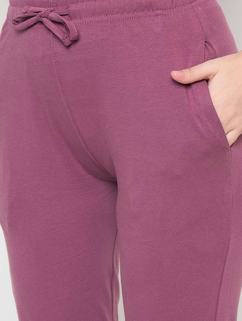 women solid top and trouser co-ord set - 22263965 -  Standard Image - 3