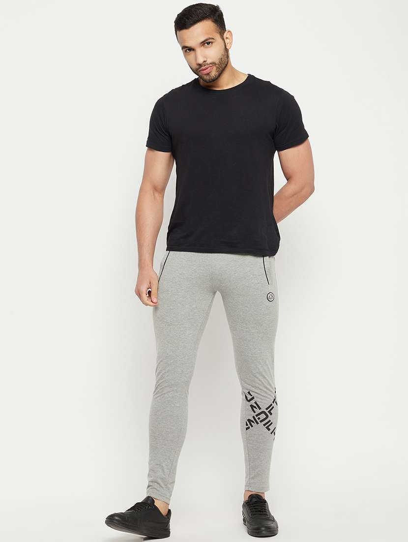 men mid rise slim fit track pant - 22264035 -  Standard Image - 3