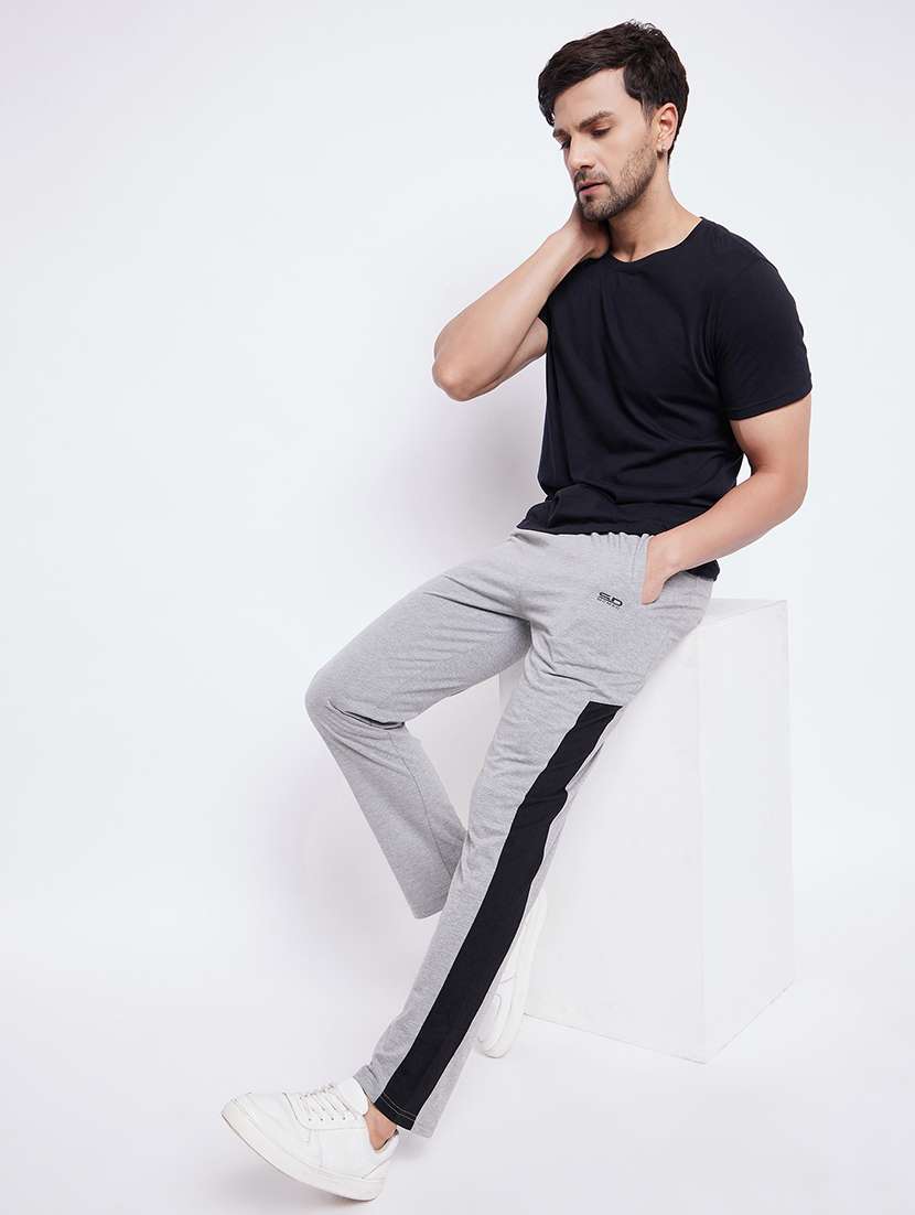 men mid rise regular fit track pant - 22264037 -  Standard Image - 3