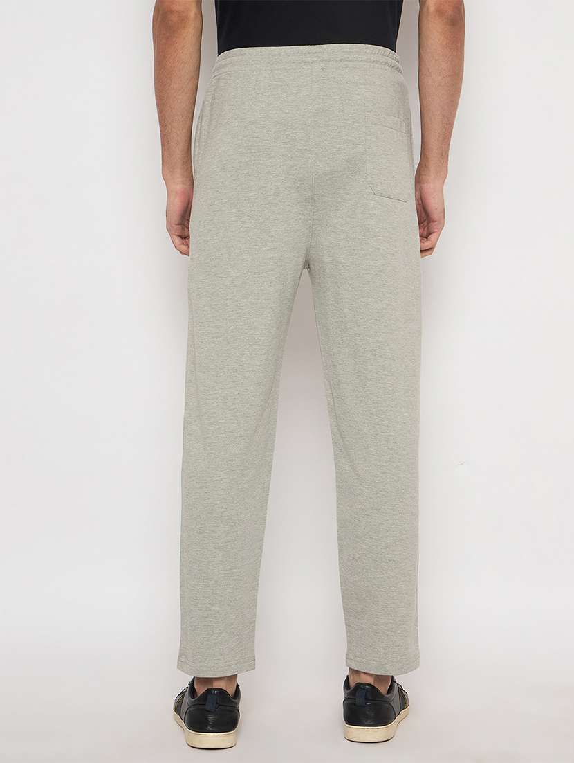 men solid mid rise regular fit track pant - 22264057 -  Standard Image - 3