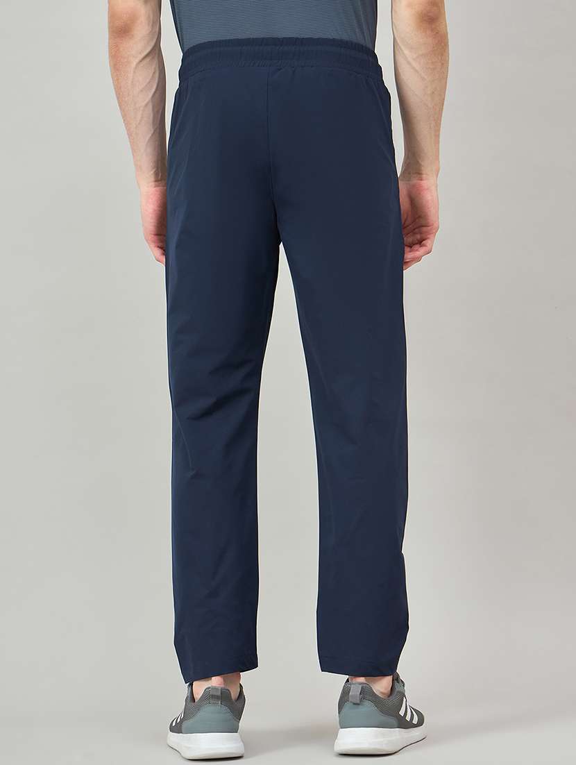 men solid mid rise regular fit track pant - 22264063 -  Standard Image - 3