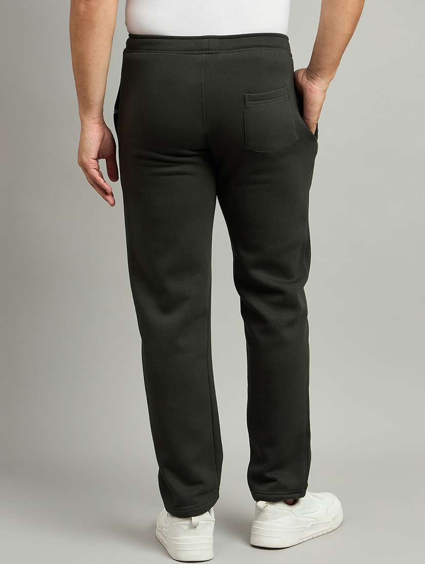 men solid mid rise regular fit track pant - 22264065 -  Standard Image - 3