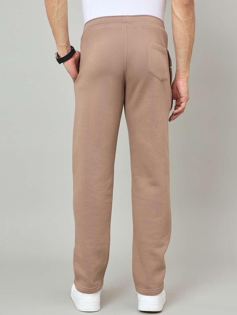 men solid mid rise regular fit track pant - 22264066 -  Standard Image - 3