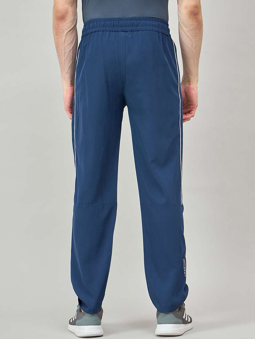 men solid mid rise relaxed fit track pant - 22264097 -  Standard Image - 3