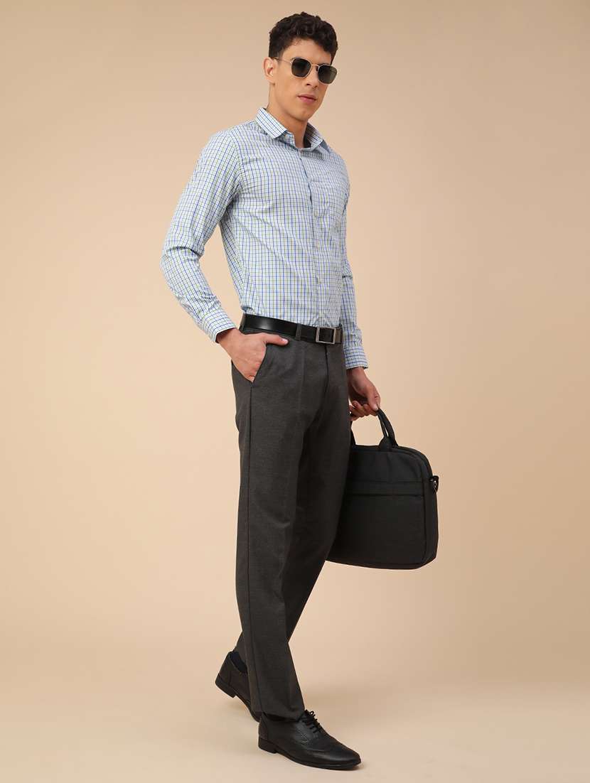 Men Printed Long Sleeves Formal Shirt - 22264207 -  Standard Image - 5