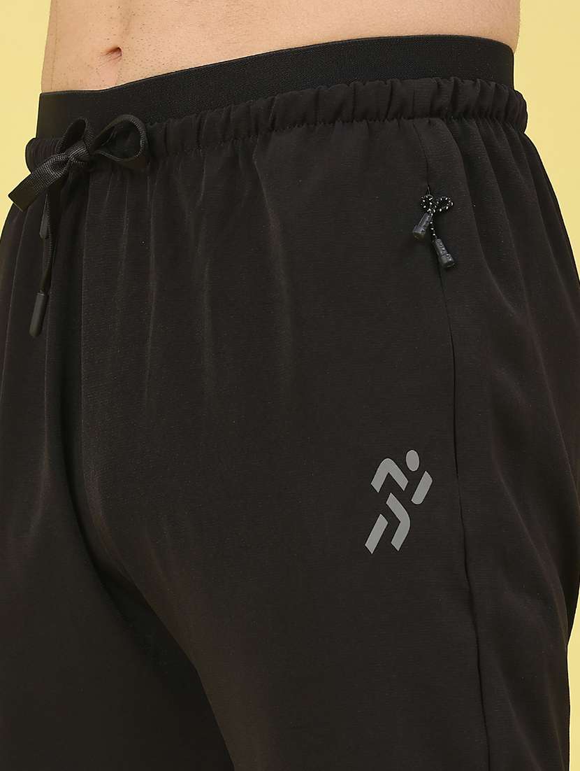 men solid mid rise regular fit jogger - 22264211 -  Standard Image - 5