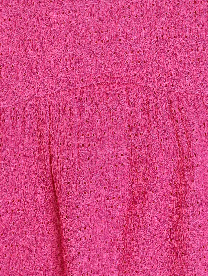 girls self design short sleeve top - 22264225 -  Standard Image - 3