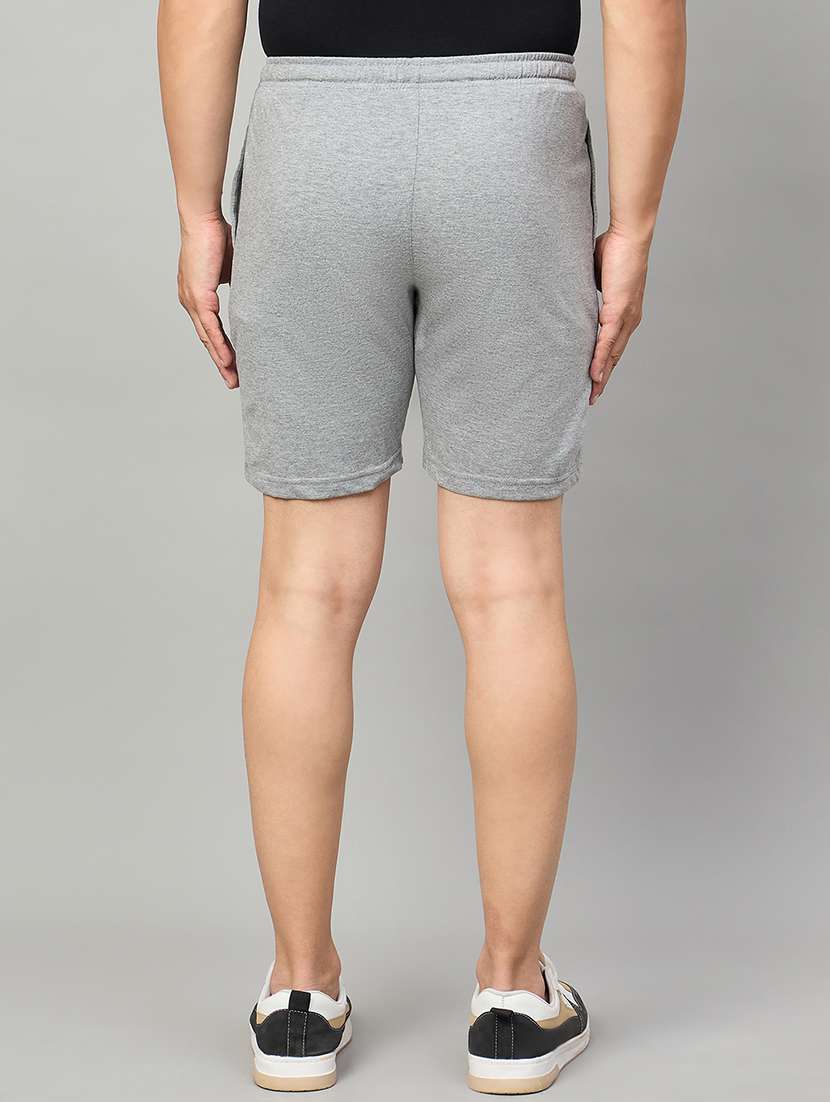 men side taped mid rise regular fit shorts - 22264277 -  Standard Image - 3