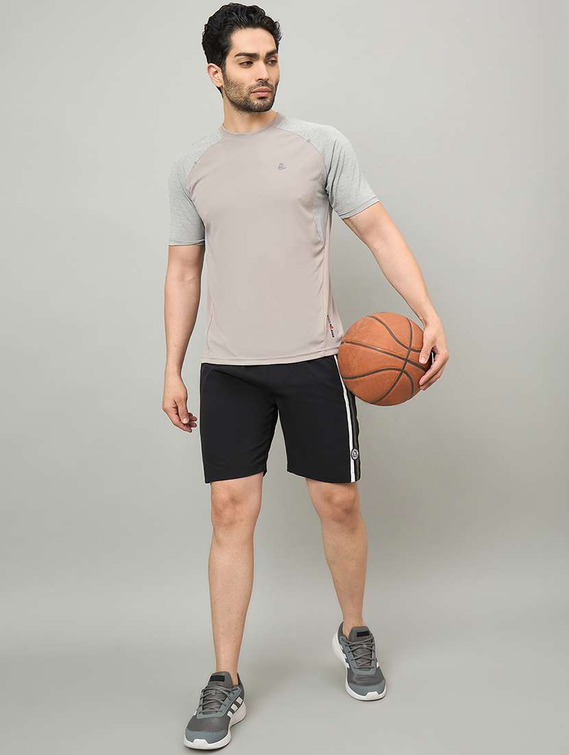 men striped mid rise regular fit shorts - 22264283 -  Standard Image - 3