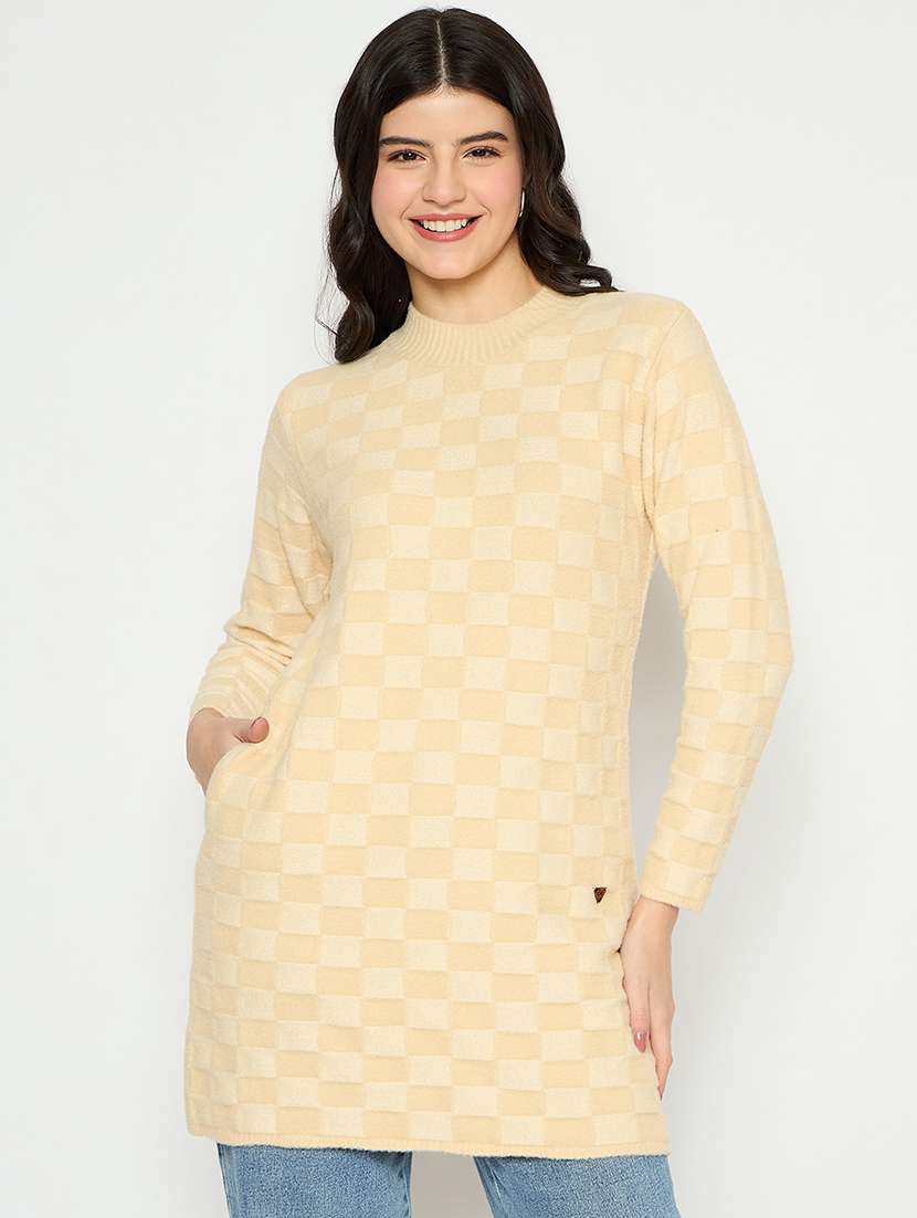 women seld designed long sleeve pullover