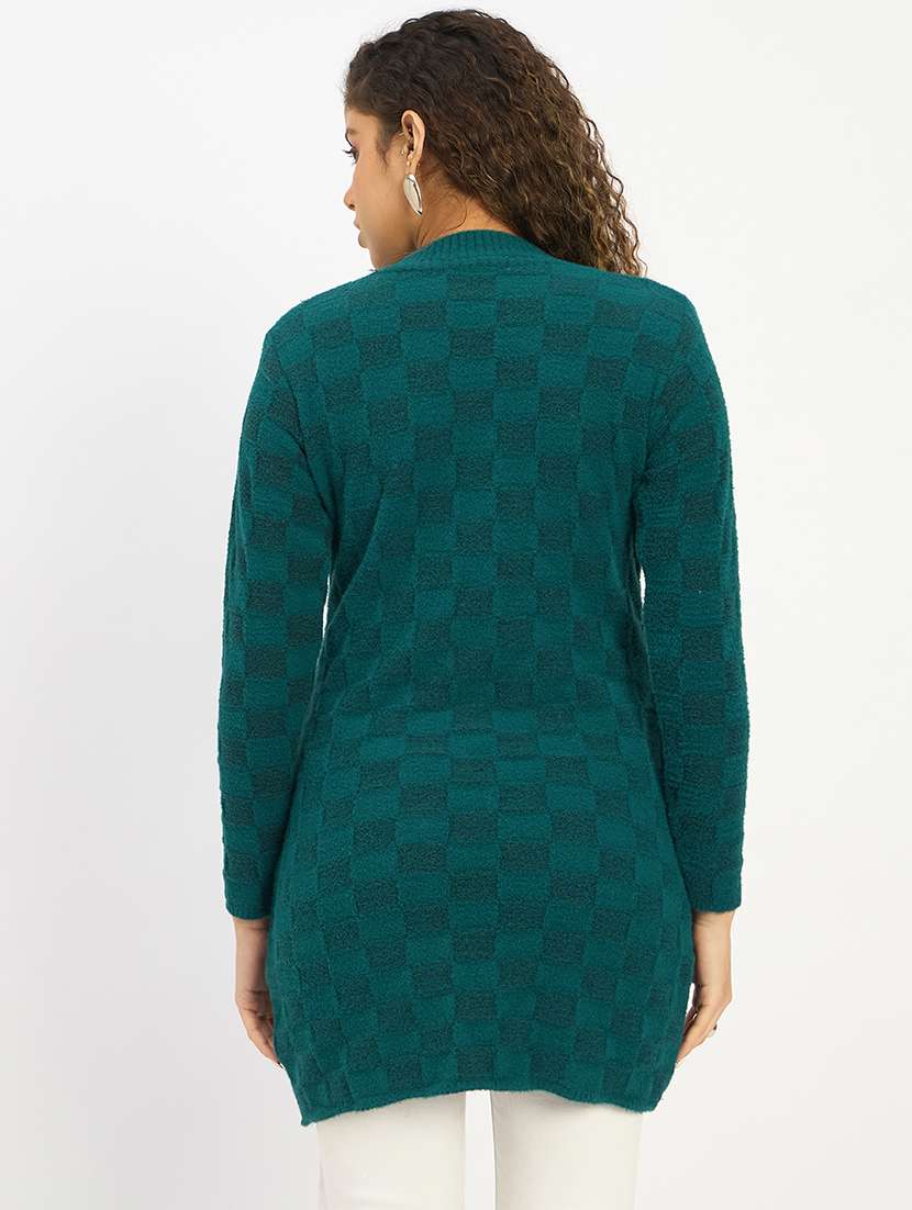 women self designed long sleeve pullover - 22264324 -  Standard Image - 3