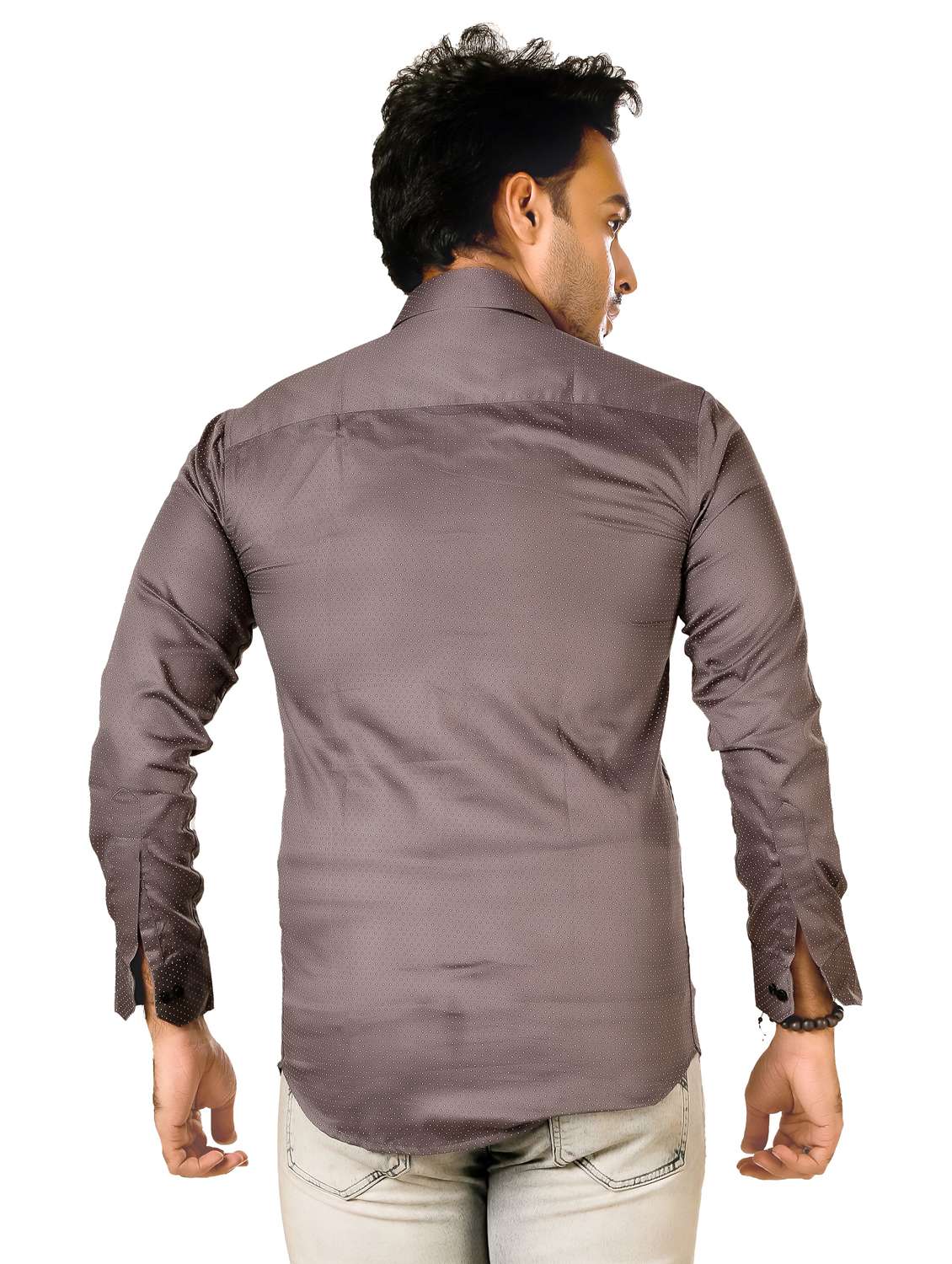 men printed long sleeve regualr fit casual shirt - 22264508 -  Standard Image - 3