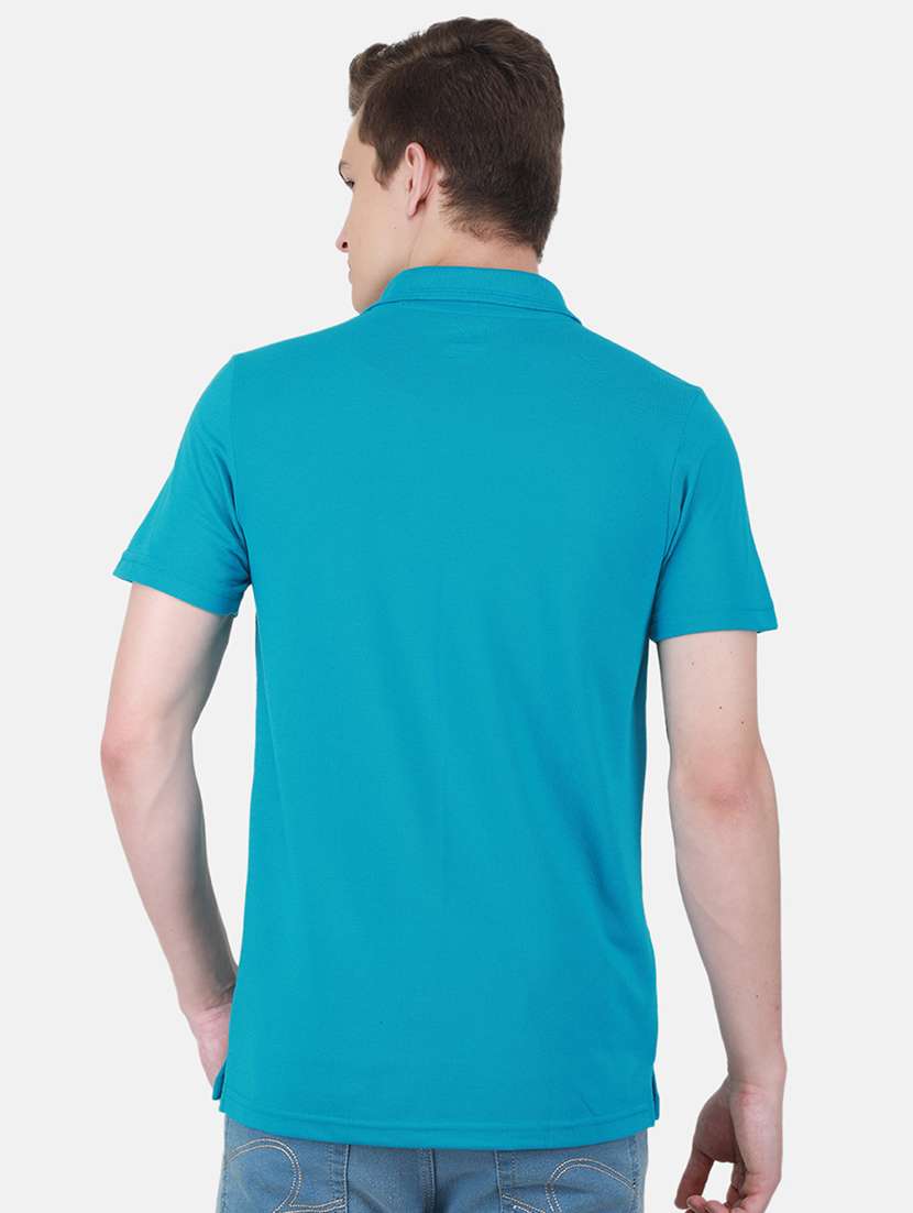 men solid short sleeve regular fit polo t-shirt - 22264576 -  Standard Image - 3
