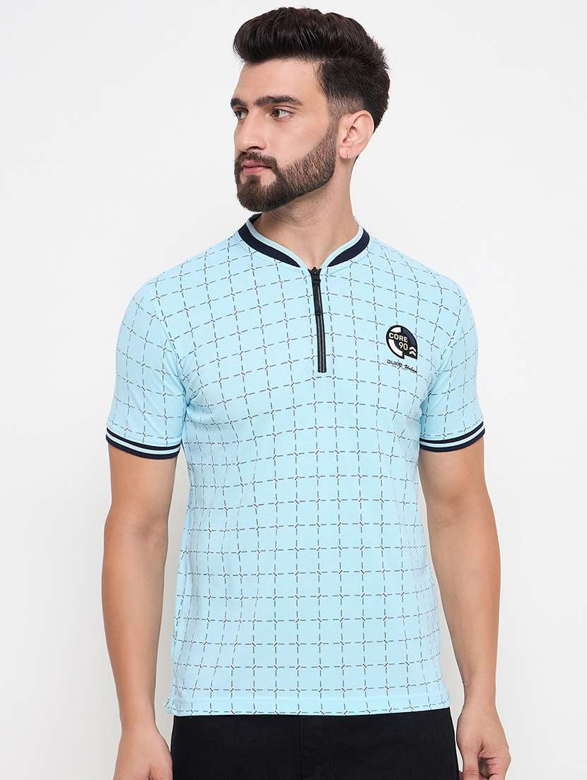 men printed short sleeve t-shirt