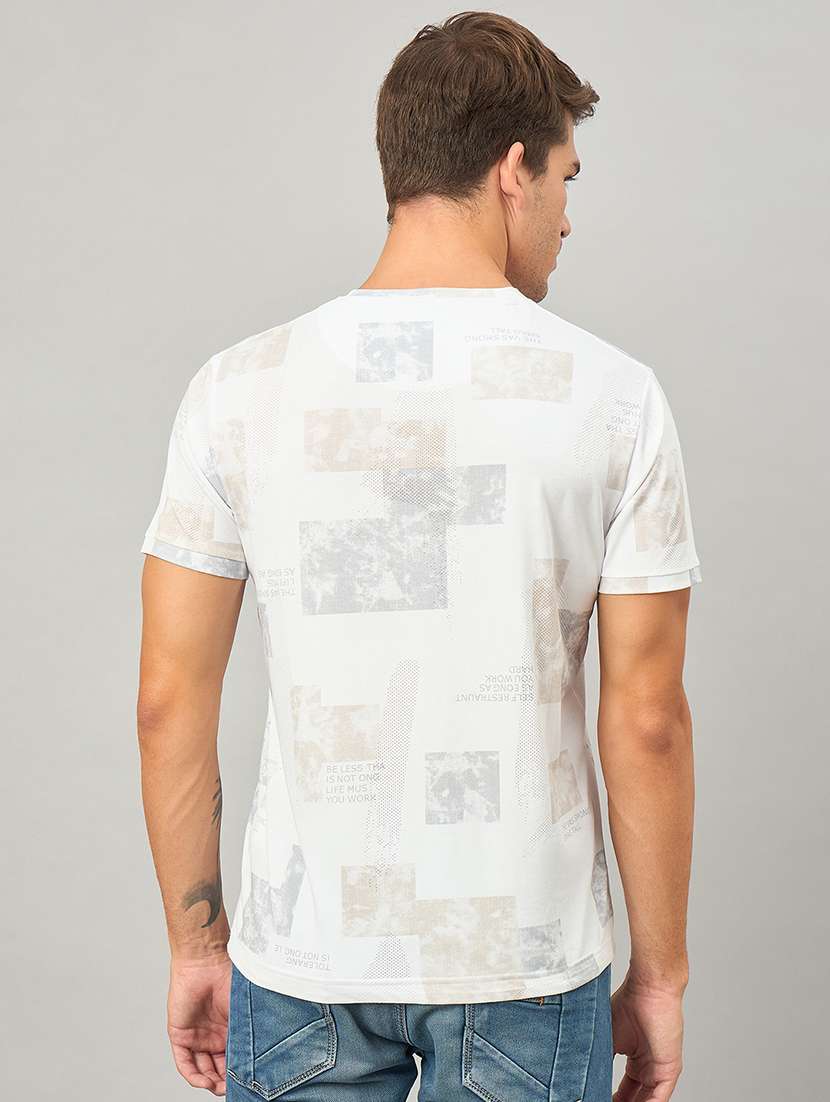 men printed short sleeve t-shirt - 22264601 -  Standard Image - 3