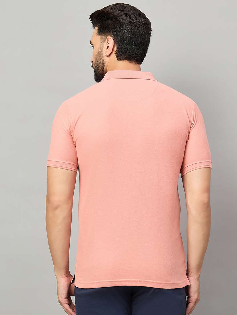 men solid short sleeve polo t-shirt - 22264684 -  Standard Image - 3