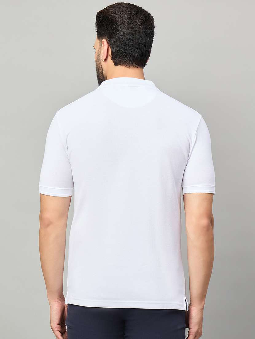 men solid short sleeve polo t-shirt - 22264696 -  Standard Image - 3