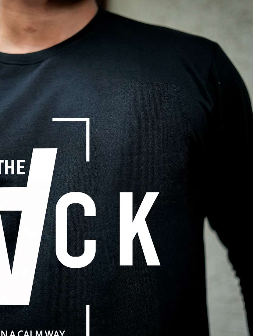 men typographic long sleeve regular fit sweatshirt - 22264728 -  Standard Image - 5