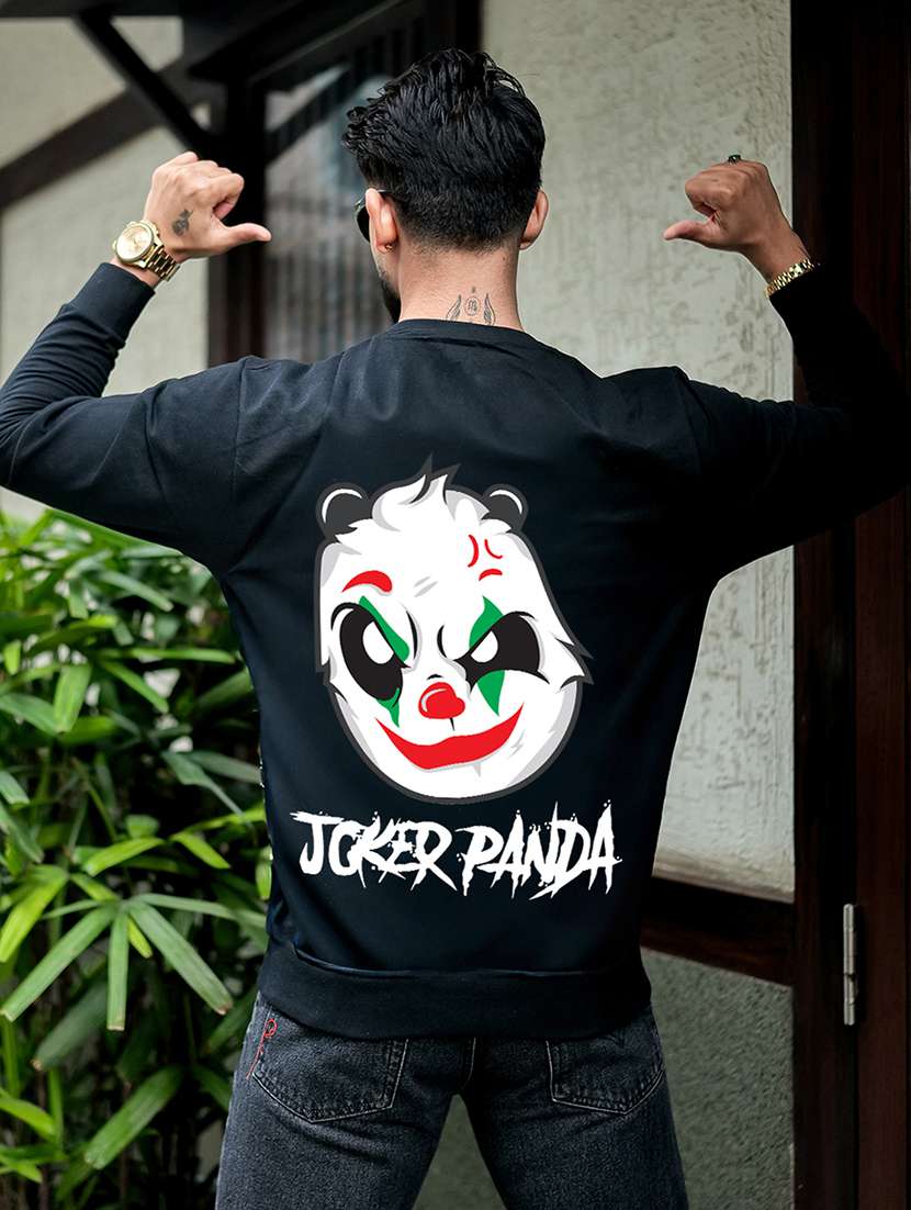 men printed long sleeve regular fit sweatshirt - 22264733 -  Standard Image - 3