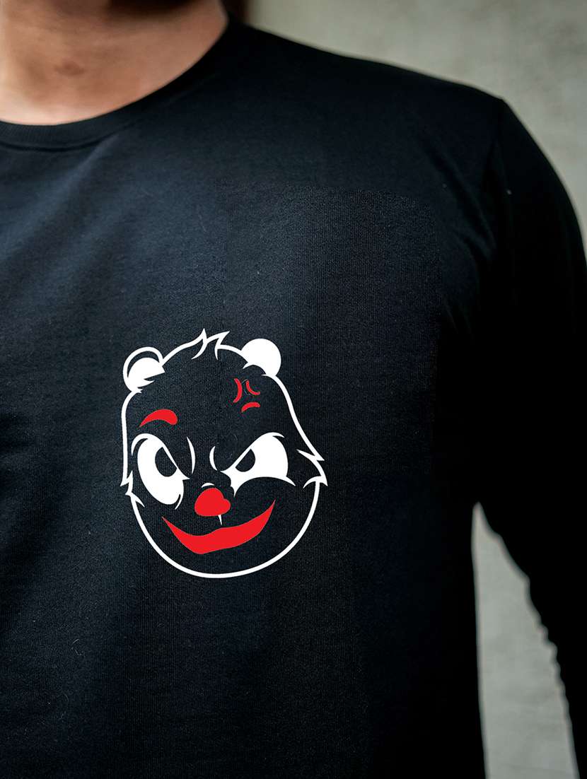 men printed long sleeve regular fit sweatshirt - 22264733 -  Standard Image - 5