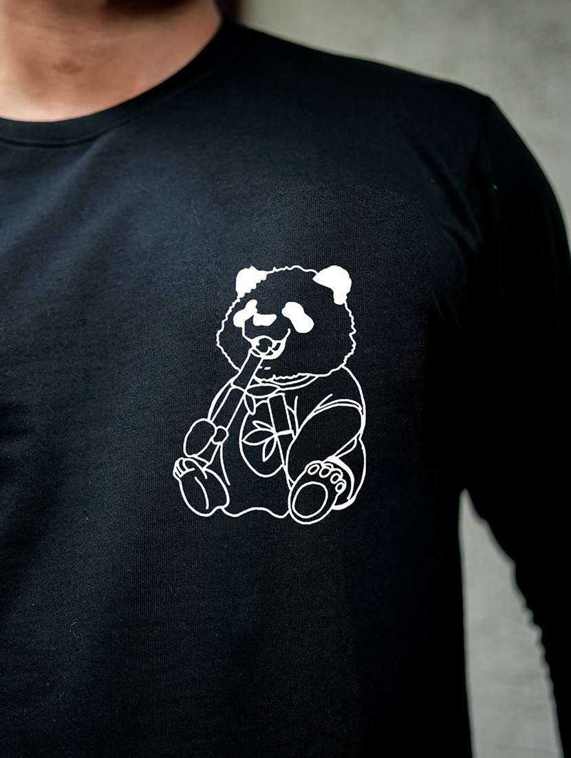 men printed long sleeve regular fit sweatshirt - 22264743 -  Standard Image - 5