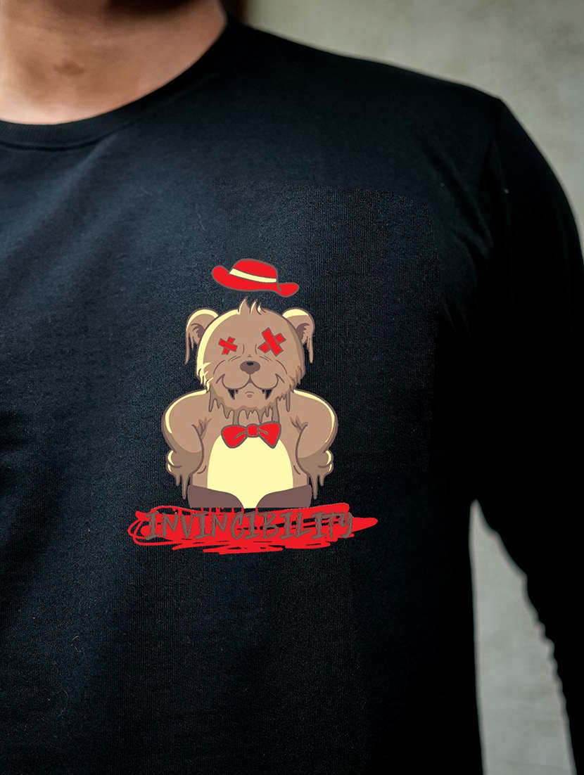 men printed long sleeve regular fit sweatshirt - 22264747 -  Standard Image - 5