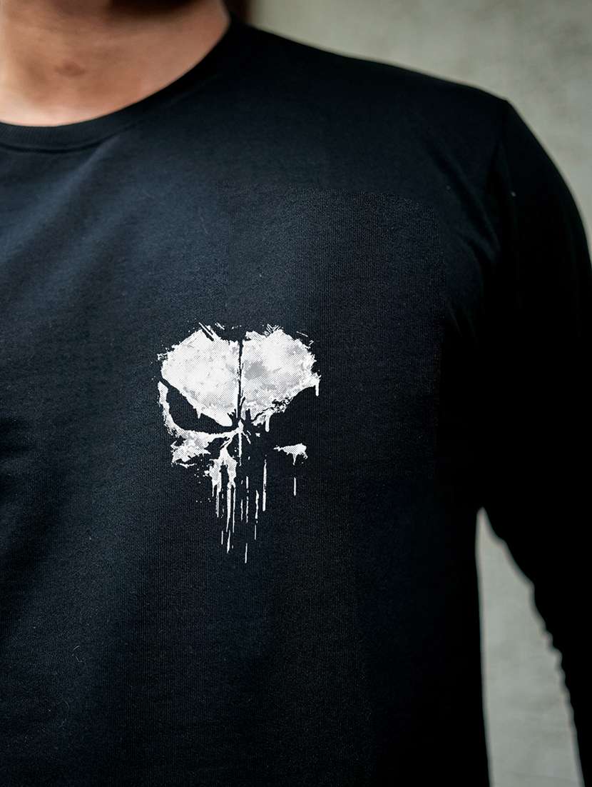 men printed long sleeve regular fit sweatshirt - 22264758 -  Standard Image - 5