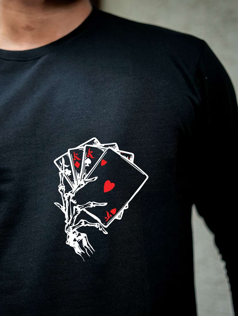 men graphic long sleeve regular fit sweatshirt - 22264793 -  Standard Image - 5