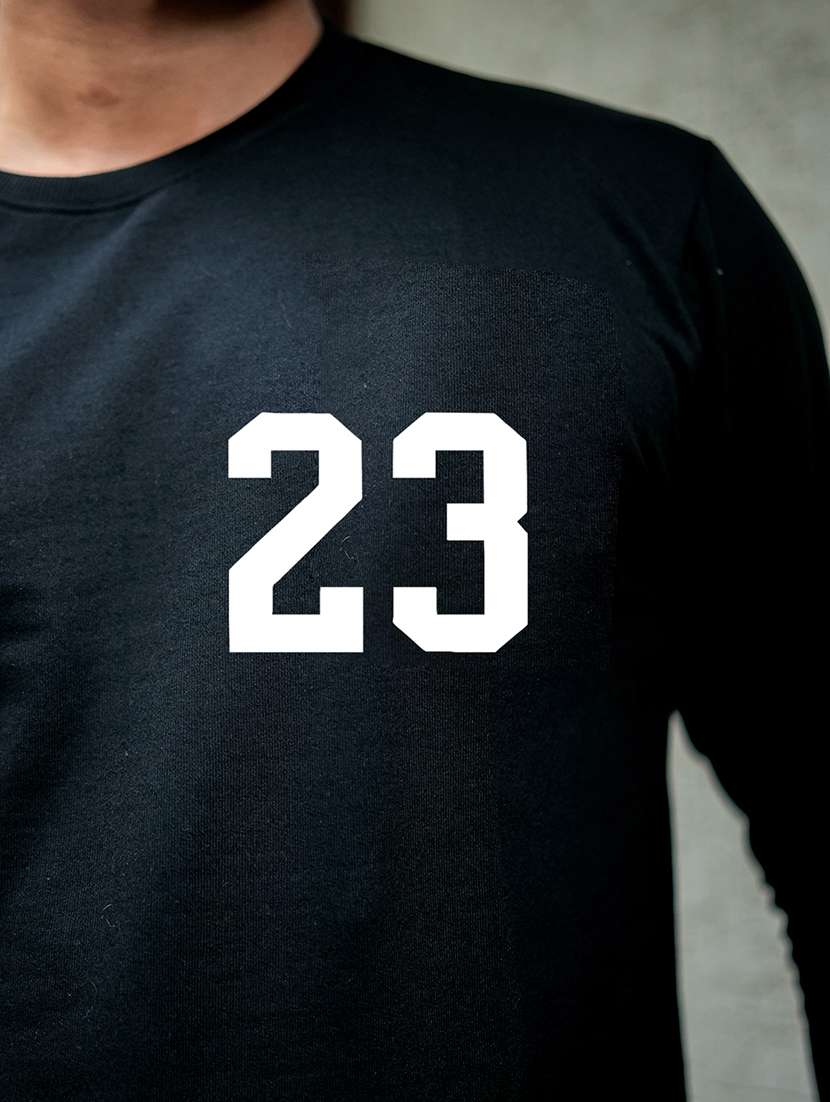 men typographic long sleeve regular fit sweatshirt - 22264796 -  Standard Image - 5