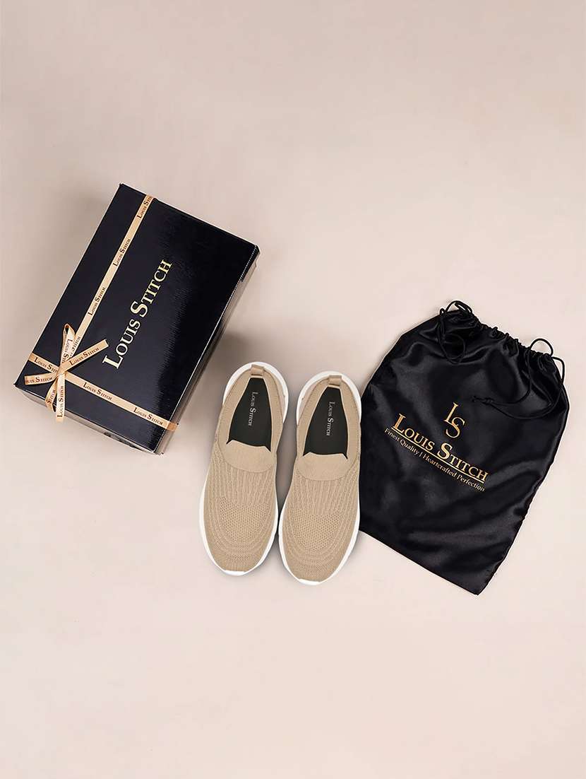 men black slip on casual shoe - 22264976 -  Standard Image - 5