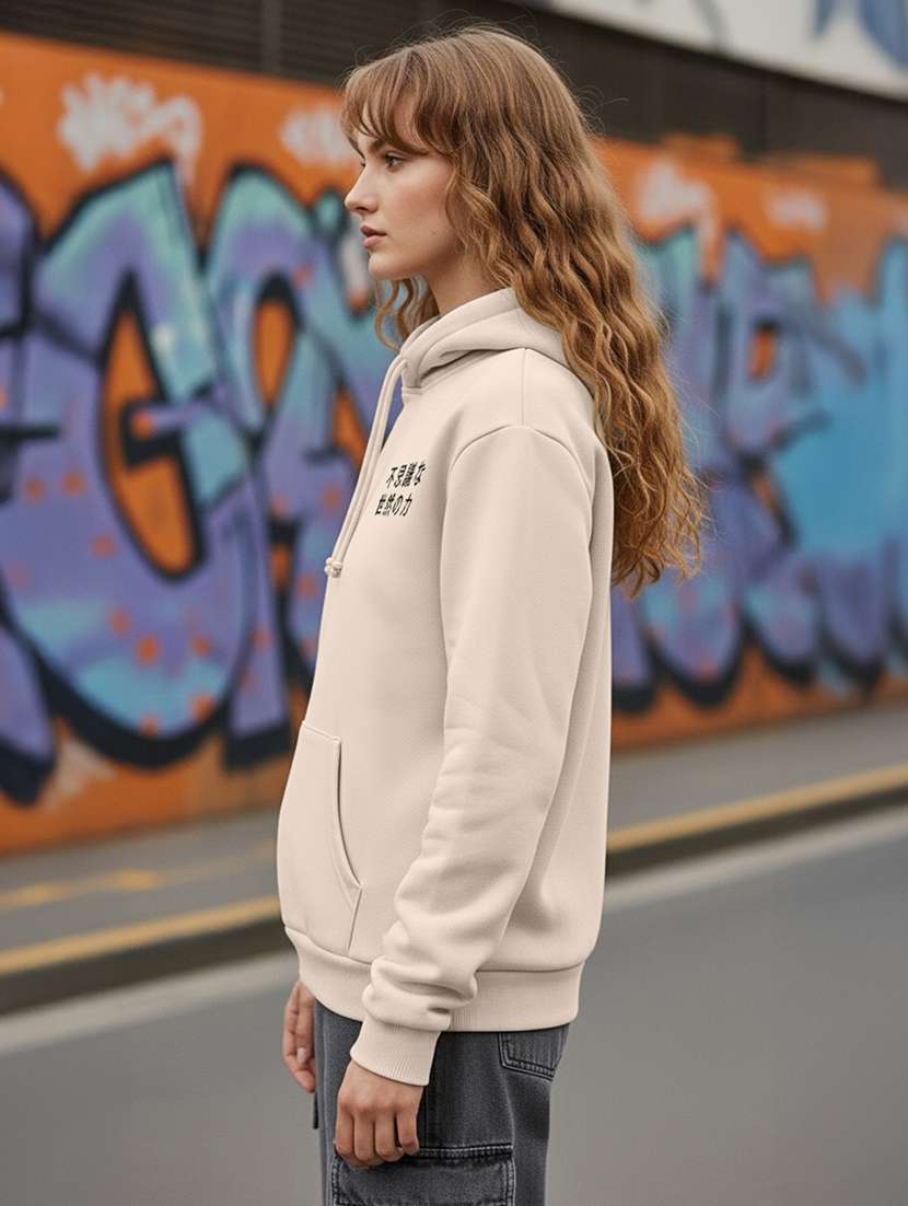 women printed long sleeve hooded sweatshirt - 22264999 -  Standard Image - 3
