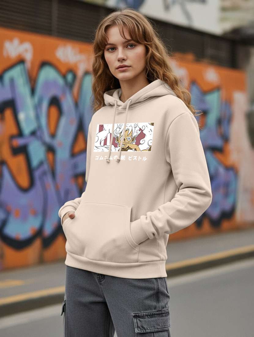 women printed long sleeve hooded sweatshirt - 22265014 -  Standard Image - 3