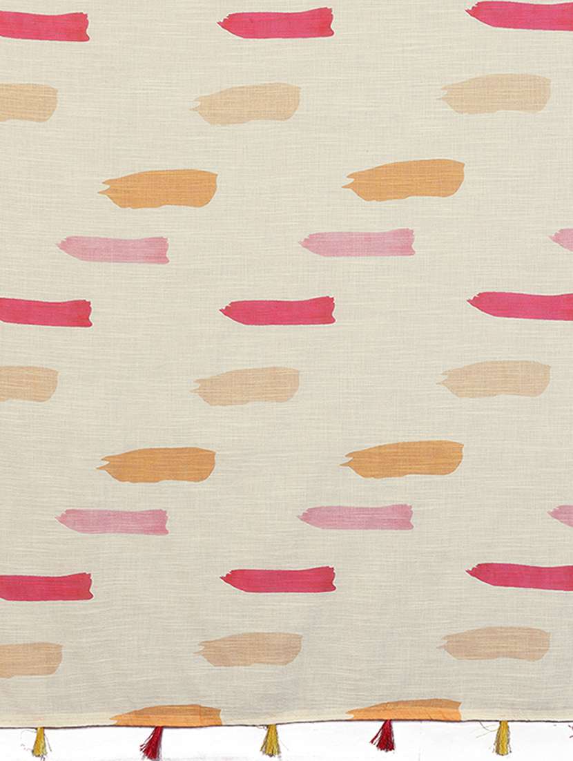 women printed casual wear saree with blouse - 22265378 -  Standard Image - 5