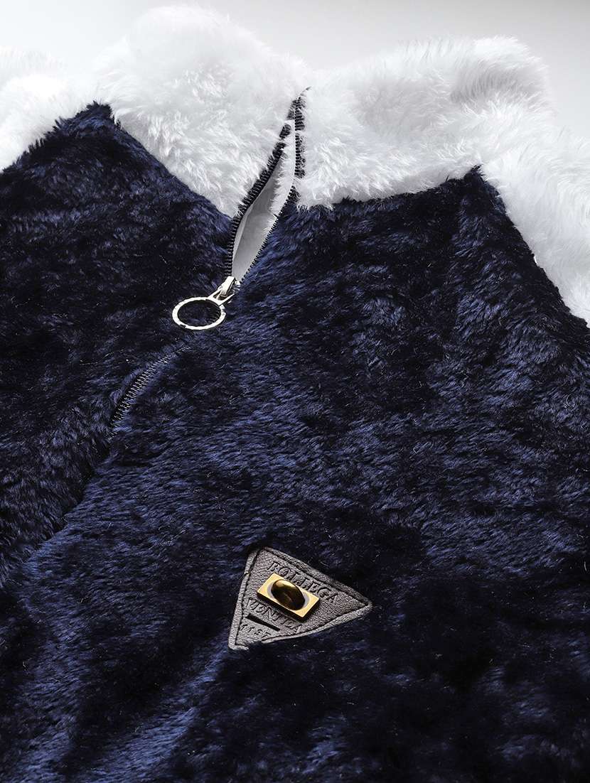 girls color blocked long sleeve jacket - 22265883 -  Standard Image - 5