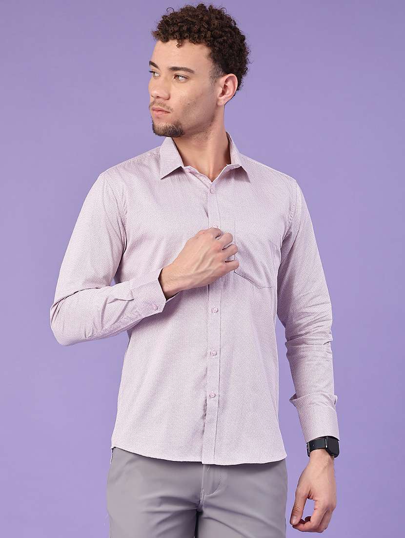 pink cotton casual shirt