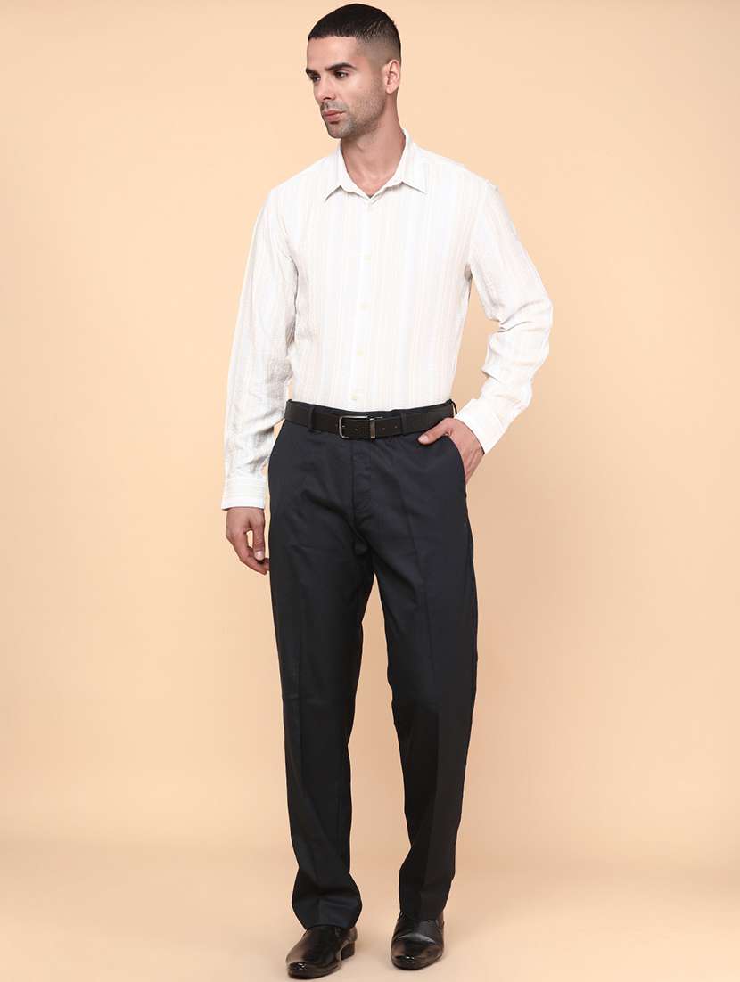 men off white cotton casual shirt - 22266248 -  Standard Image - 5