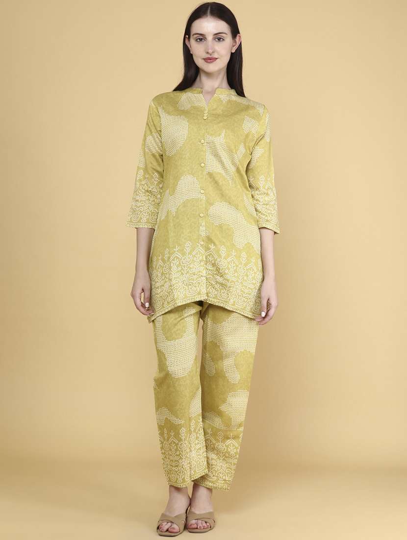 yellow co-ord set