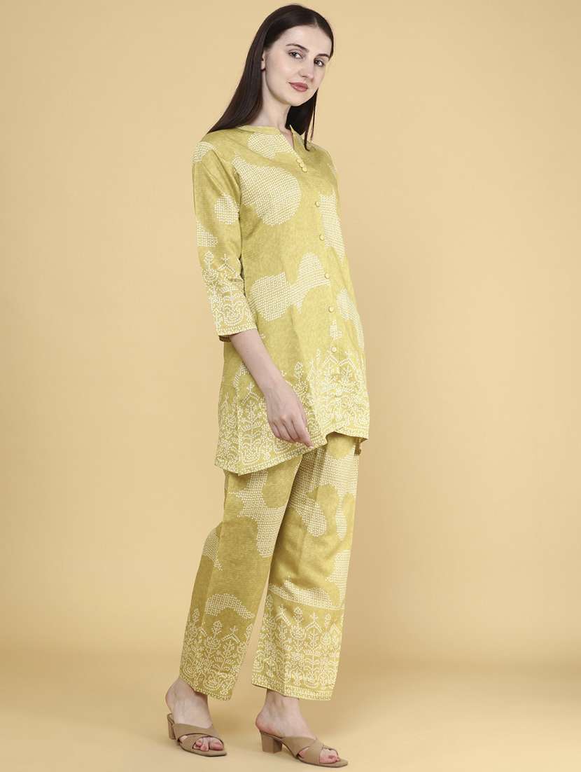 yellow co-ord set - 22266425 -  Standard Image - 3