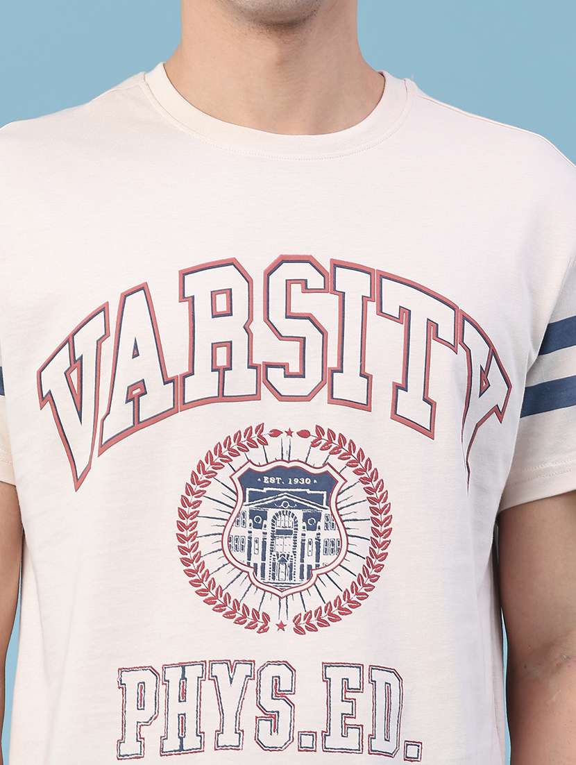 men printed short sleeve regular fit t-shirt - 22266514 -  Standard Image - 3