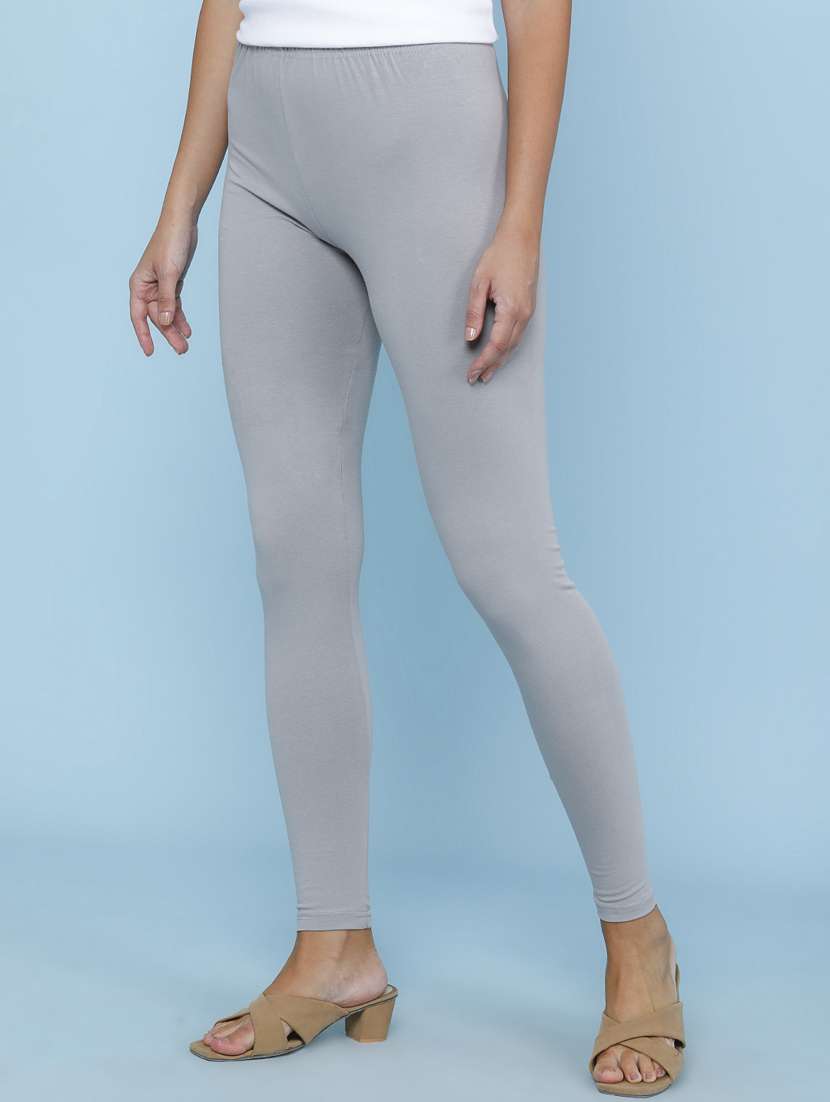 men solid mid rise leggings - 22266647 -  Standard Image - 3