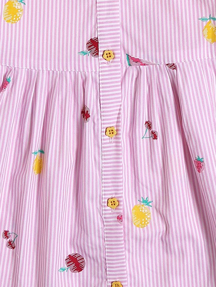 pink cotton frock - 22266667 -  Standard Image - 3