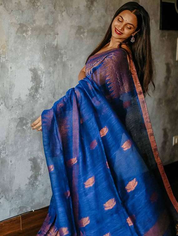 women self design southern silk saree with blouse - 22266703 -  Standard Image - 3
