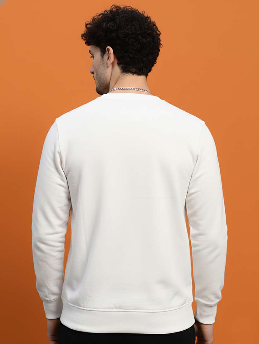 men solid long sleeve regular fit sweatshirt - 22266947 -  Standard Image - 3