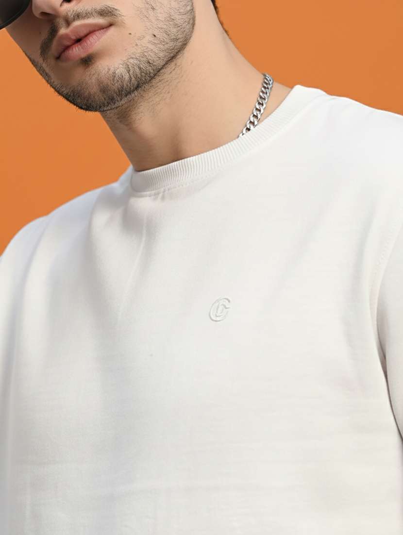 men solid long sleeve regular fit sweatshirt - 22266992 -  Standard Image - 3