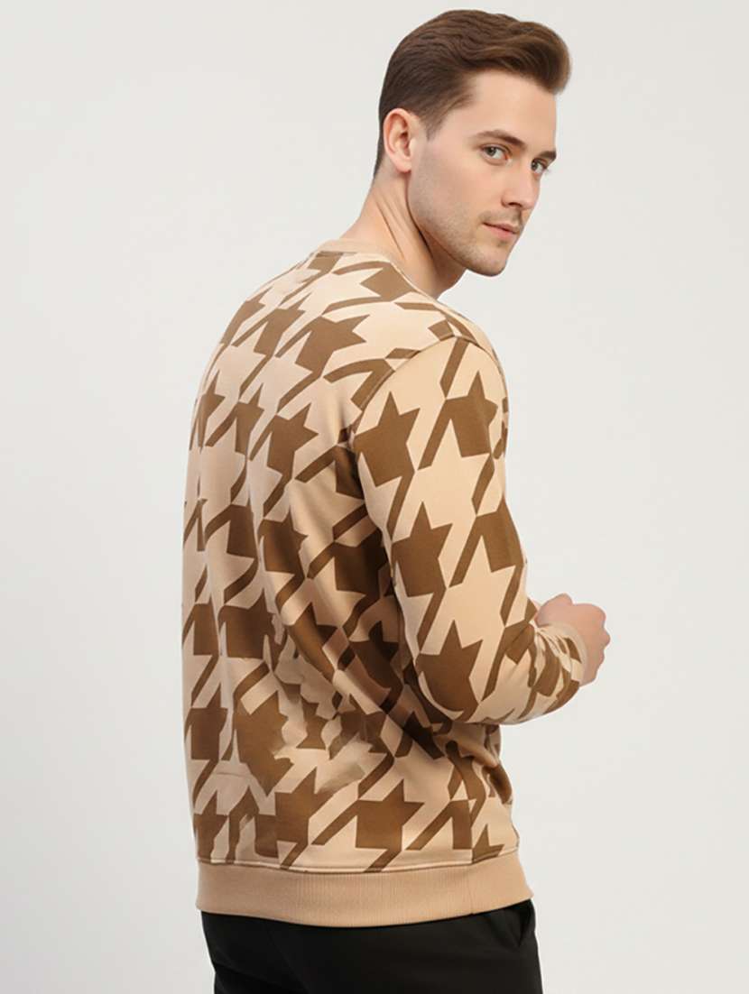 men printed long sleeve regular fit sweatshirt - 22266997 -  Standard Image - 3