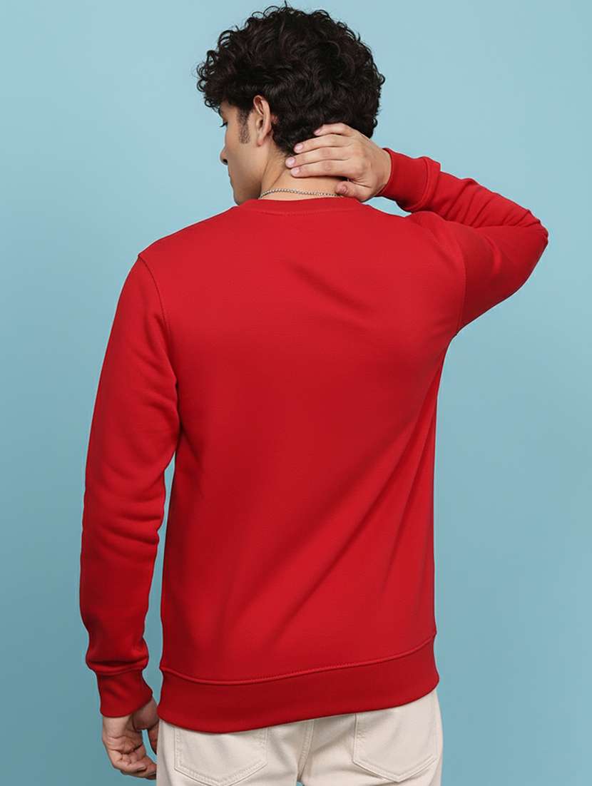 men solid long sleeve regular fit sweatshirt - 22267038 -  Standard Image - 3