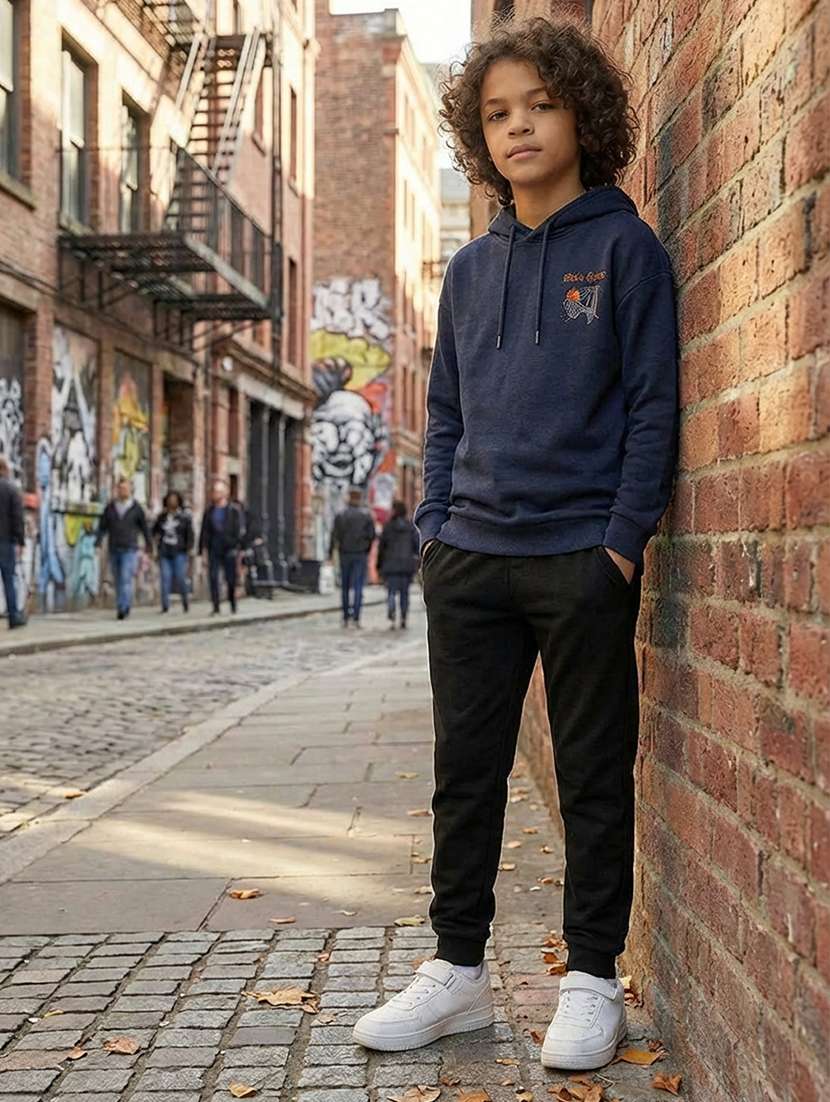 boys long sleeve hooded sweatshirt