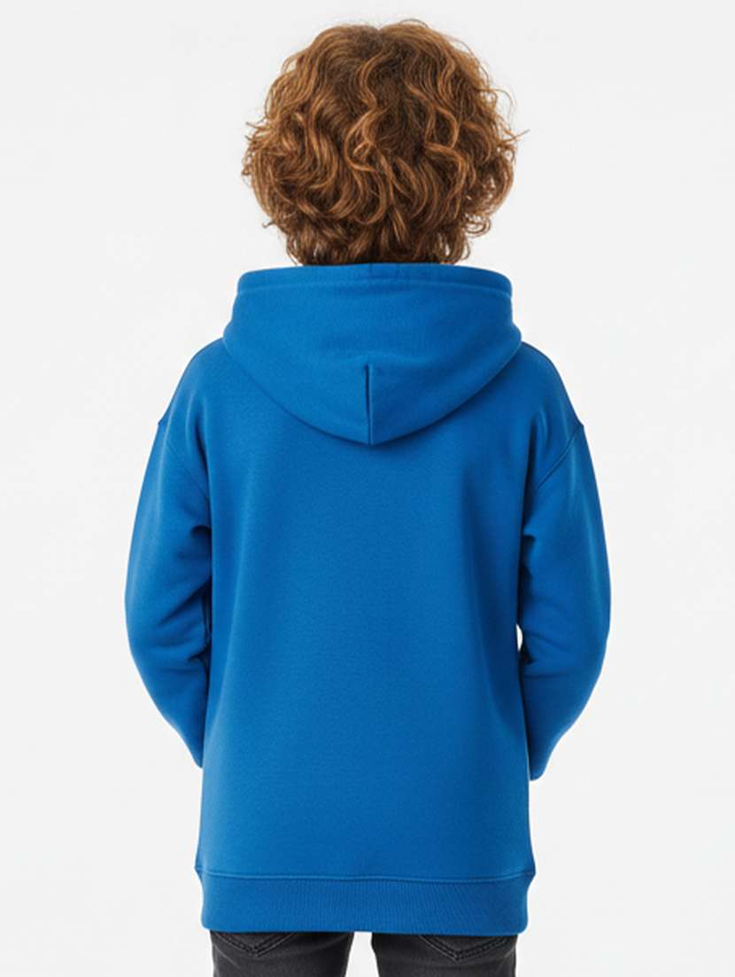 boys long sleeve hooded sweatshirt - 22267079 -  Standard Image - 3