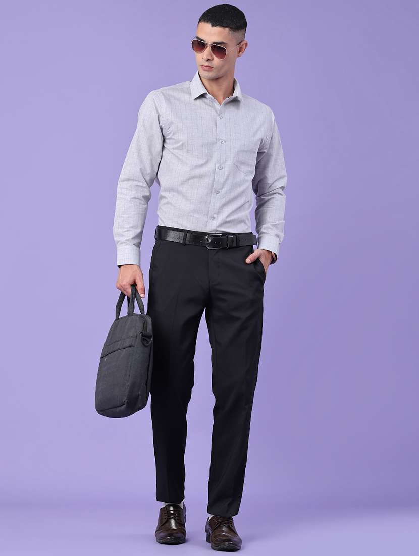 Men Printed Long Sleeves Formal Shirt - 22267482 -  Standard Image - 5