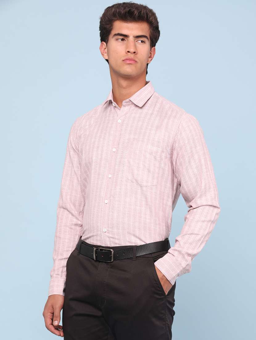 men self design long sleeves formal shirt - 22267486 -  Standard Image - 3